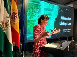 La secretaria de Estado de Digitalización e Inteligencia Artificial participó hoy en la presentación de Alhambra Living Lab, proyecto respaldado por el Gobierno de España con más de dos millones de euros en el marco del programa RETECH