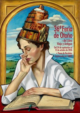 LIBRIS, la Asociación de Libreros de Viejo, presenta el cartel de la 36ª Feria de Otoño del Libro Viejo y Antiguo de Madrid