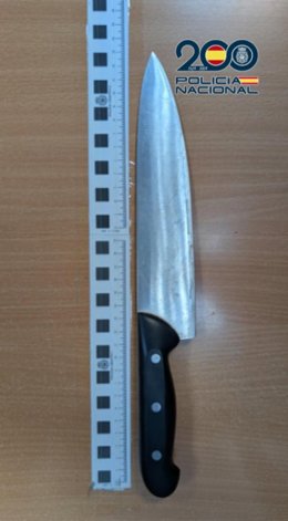Cuchillo intervenido.