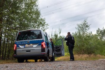 Policía en Sajonia