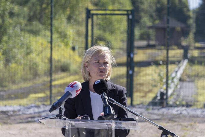 La ministra del Interior de Finlandia, Mari Rantanen 