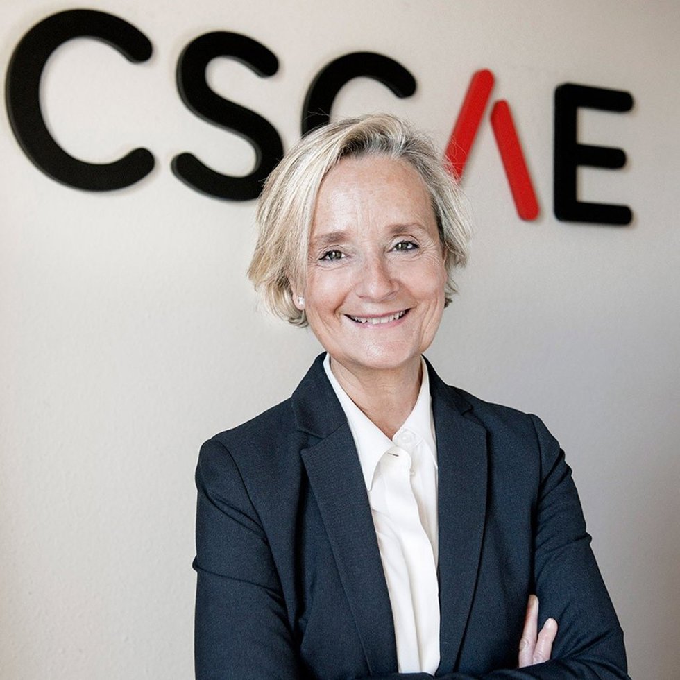 La presidenta del CSCAE, Marta Vall-llossera.