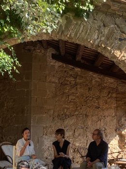 Presentación de la colaboración en Begur.