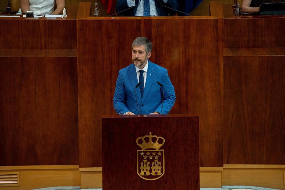 Archivo - El consejero de Presidencia, Justicia y Administración Local, Miguel Ángel García Martín