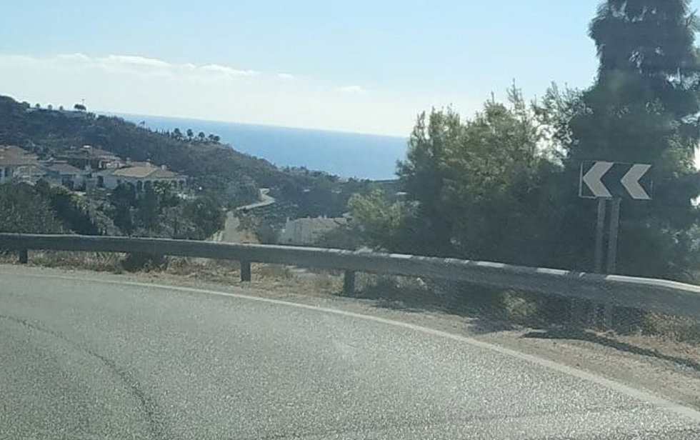 Archivo - Carretera de la provincia de Málaga