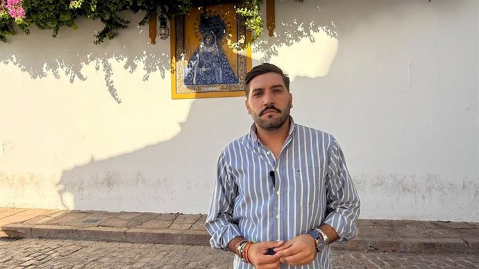 Archivo - El concejal de Vox en el Ayuntamiento de Córdoba Miguel Castellano.