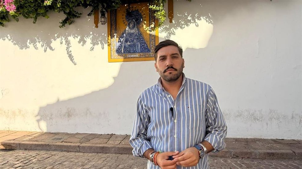Archivo - El concejal de Vox en el Ayuntamiento de Córdoba Miguel Castellano.