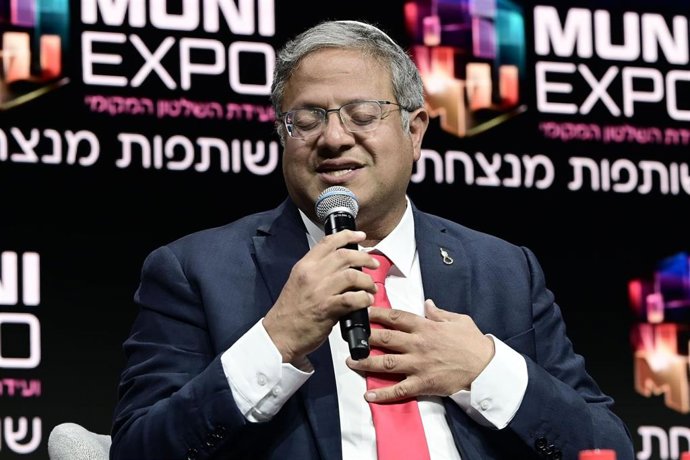 Archivo - El ministro de Seguridad Interior de Israel, Itamar Ben Gvir (archivo)