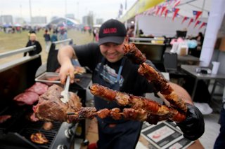 Santiago, 20 de septiembre 2024 Se desarrolla La Yein Fonda en el Parque Estadio Nacional comuna de Nunoa. Jonnathan Oyarzun/Aton Chile
