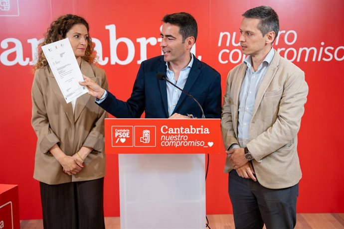 Archivo - Ainoa Quiñones, Pedro Casares y Mario Iglesias