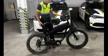 La Guardia Civil investiga a un hombre por circular por Calahorra con una bicicleta transformada en ciclomotor