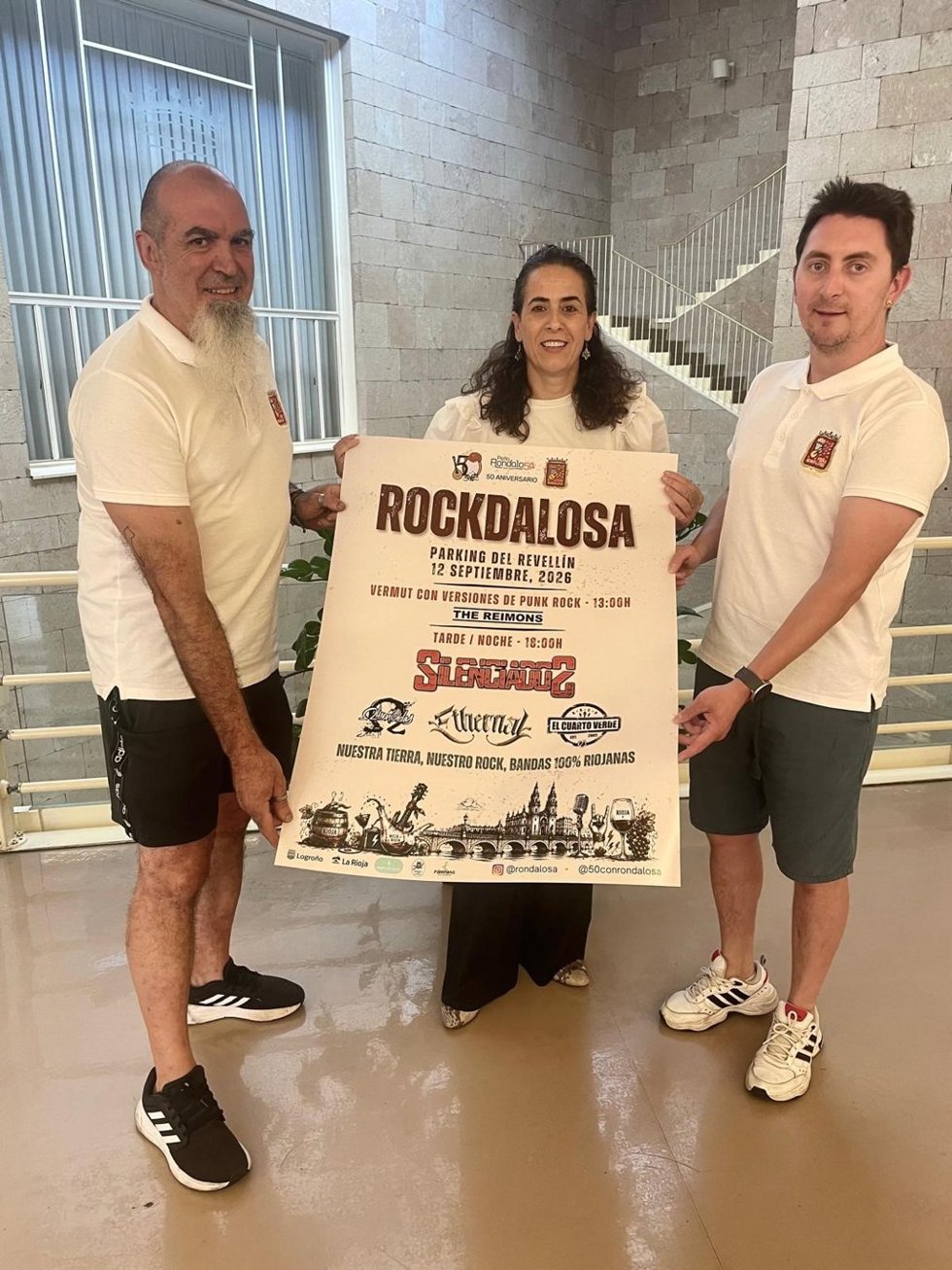 El Revellín acoge el 12 de septiembre un festival de Rock 100% riojano para celebrar 50 años de la Peña Rondalosa