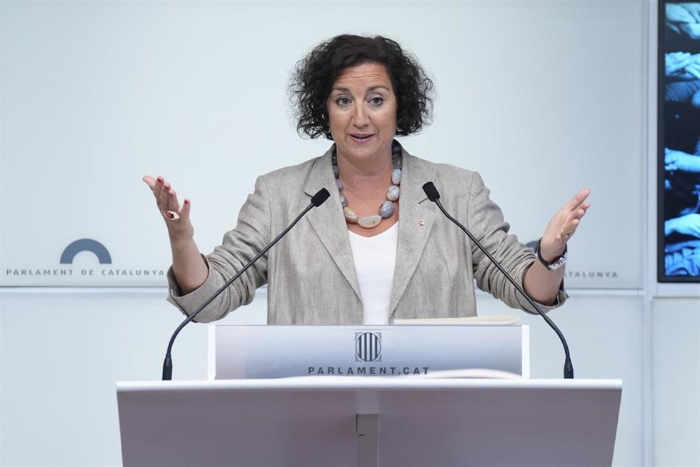 Archivo - La consellera de Economía del Govern de la Generalitat, Alícia Romero, en una imagen de archivo