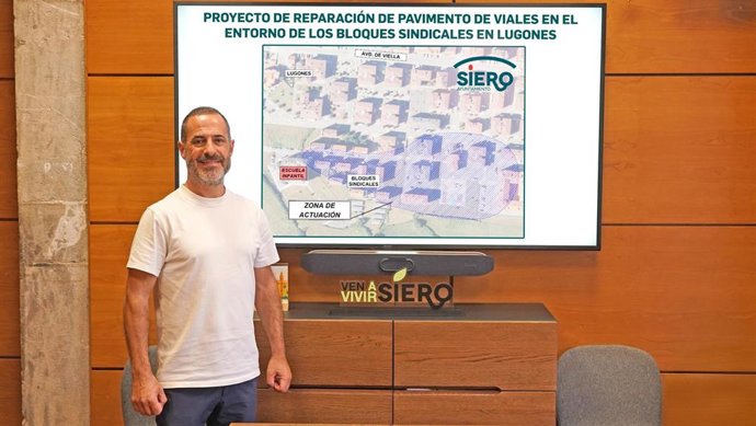 El alcalde de Siero, Ángel García 'Cepi'.