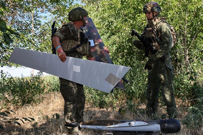 Militares del Ejército de Rusia en la provincia ucraniana de Jersón, parcialmente ocupada en el marco de la invasión desatada en febrero de 2022 (archivo)