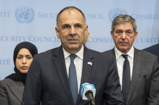 Archivo - El ministre d'Exteriors grec, Georgios Gerapetritis