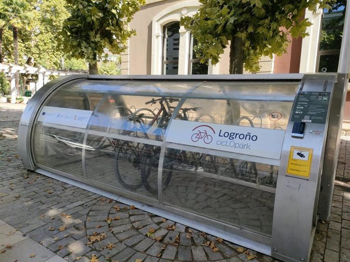 Archivo - Aparcabicis de Logroño