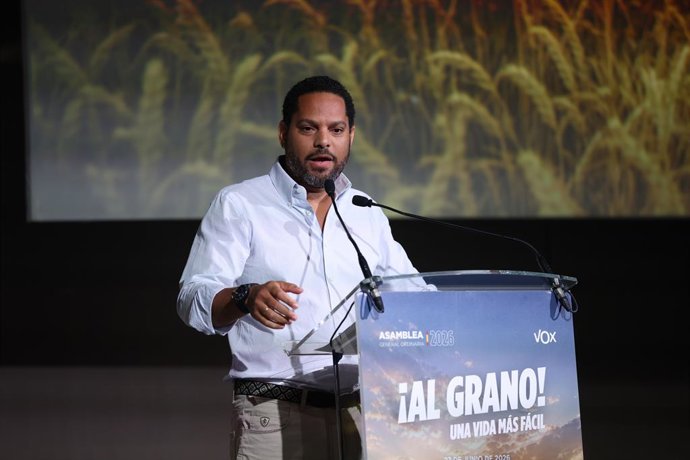 Archivo - El secretari general de Vox, Ignacio Garriga