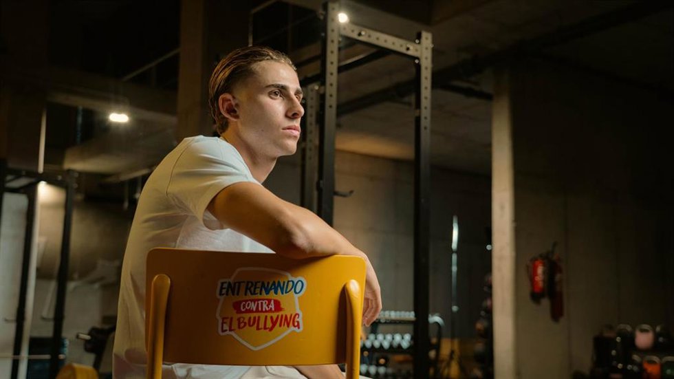 El jugador del FC Barcelona e internacional español Fermín López