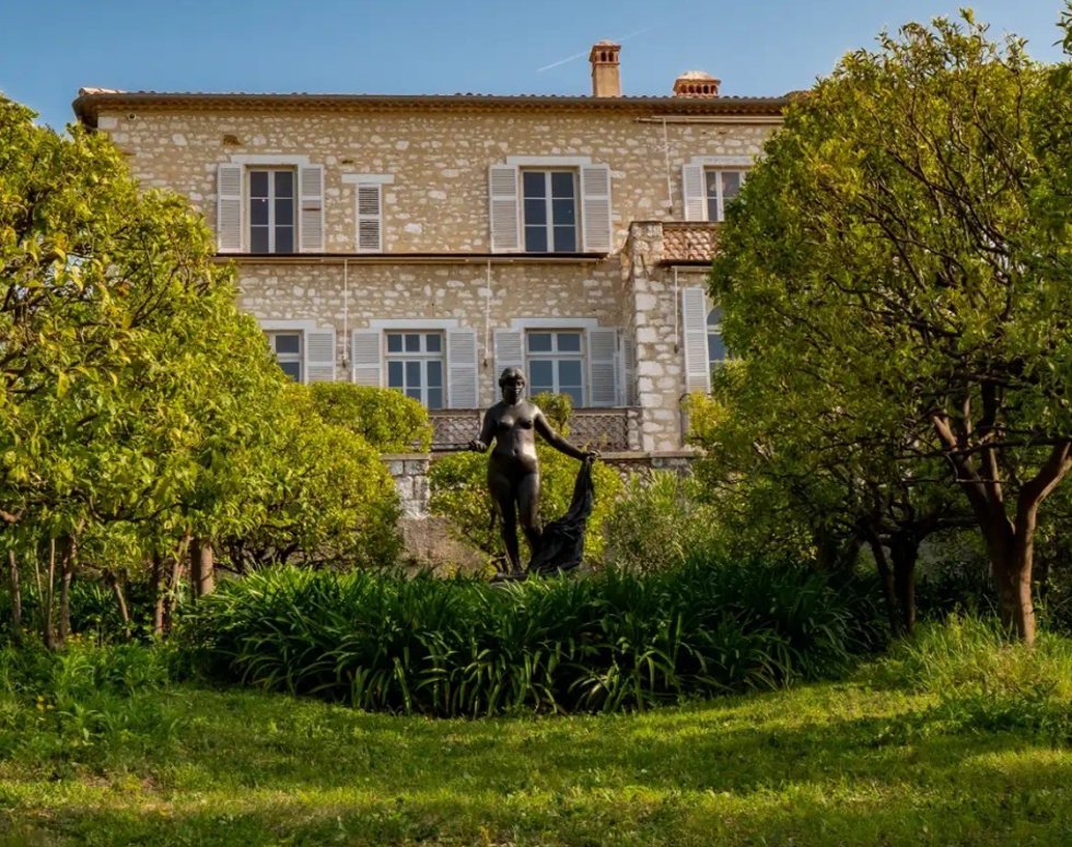 Pantallazo de la web del Museo Renoir de la localidad francesa de Cagnes-sur-Mer