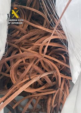 Desarticulado en Calasparra un grupo criminal relacionado con el robo de ocho toneladas de cobre