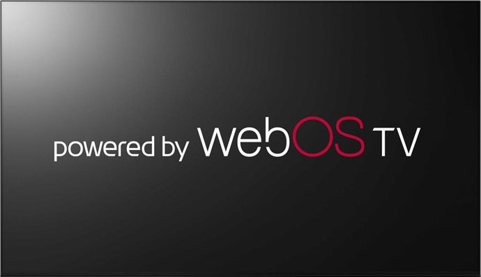 Archivo - Arquivo - Logotipo do sistema operacional webOS da LG para televisores.