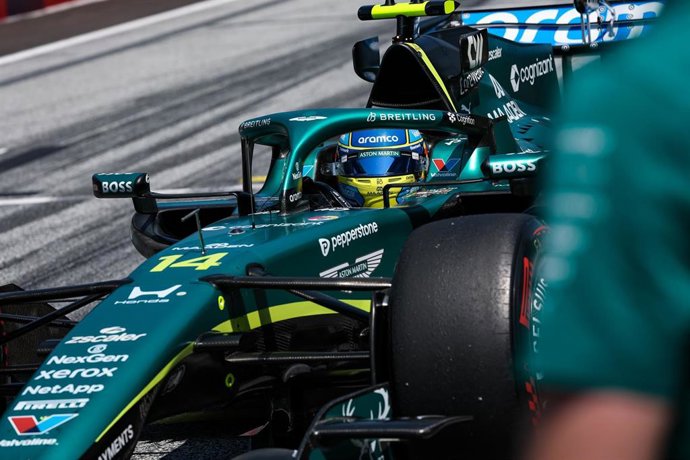 Archivo - El piloto español de F1 Fernando Alonso (Aston Martin), en el GP de Austria 2026.