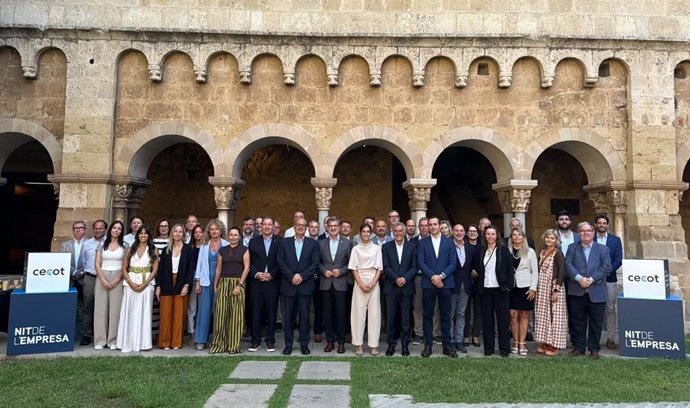 Imagen del encuentro con empresas patrocinadoras y colaboradoras de la 31 edición de la Nit de l'Empresa.