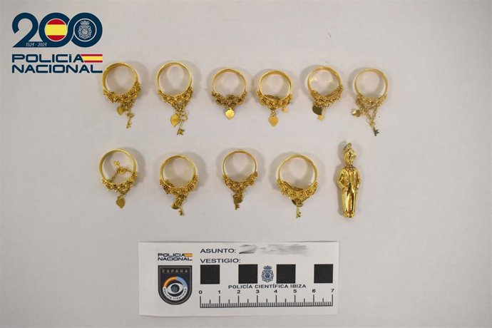 Joyas robadas en Eivissa