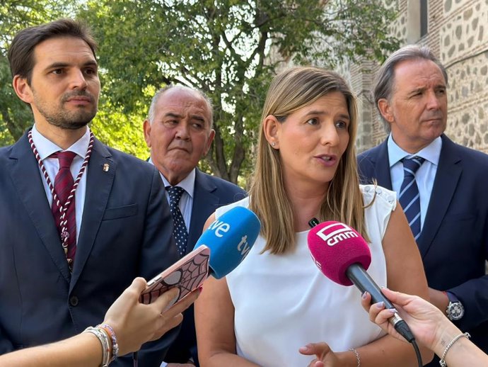 La secretaria general del PP en Castilla-La Mancha, Carolina Agudo