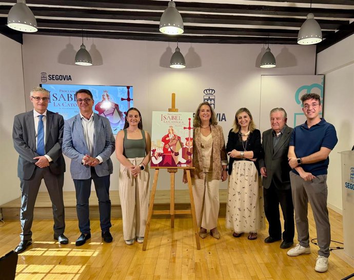 La presentación de la tercera edición de la 'Proclamación de Isabel la Católica'.