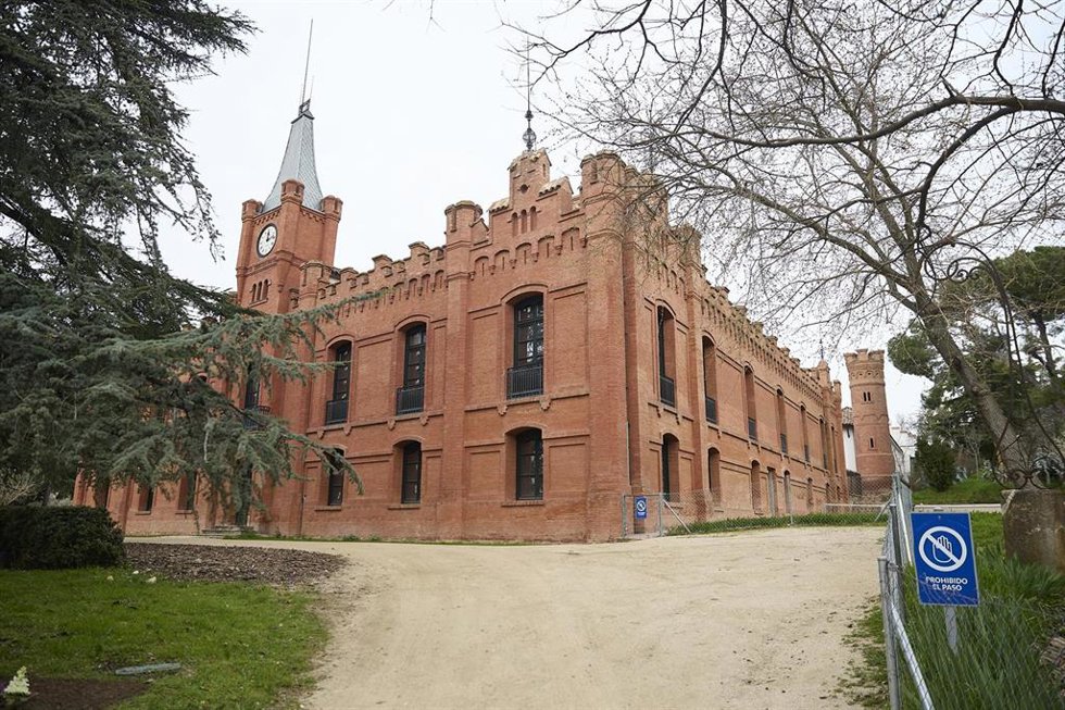 Archivo - Fachada del Palacio de la Quinta de Torre Arias, a 3 de marzo de 2026, en Madrid (España).