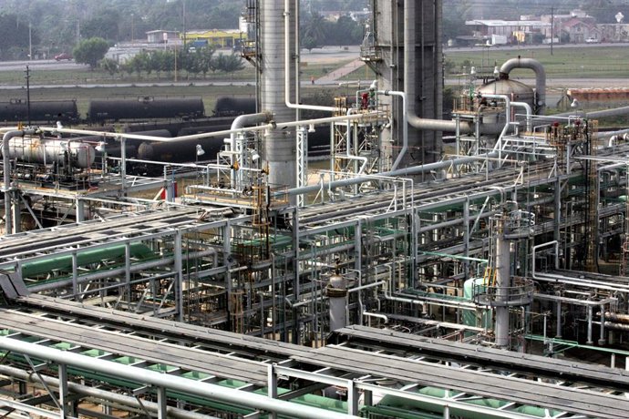Archivo - Instalaciones de la petroquímica mexicana Alpek.