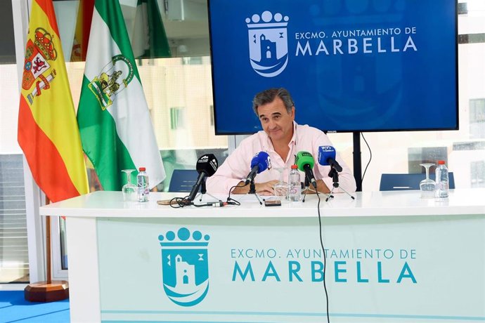 El portavoz del equipo de Gobierno municipal de Marbella, Félix Romero,