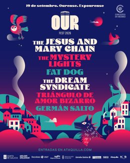 Cartel do festival OUR FEST 2026