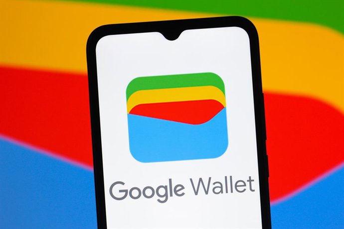 Archivo - Arquivo - 2 de fevereiro de 2025, Canadá: Nesta ilustração fotográfica, o logotipo do Google Wallet aparece exibido na tela de um smartphone.