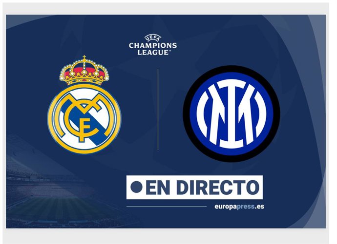 Onces Iniciales probables: Real Madrid - Inter: resumen y estadísticas del partido de Fase de Grupos (I) de Champions