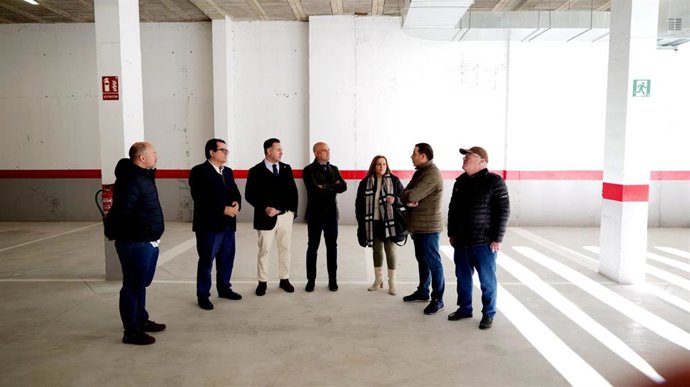 Visita a obras realizadas en Macael (Almería).