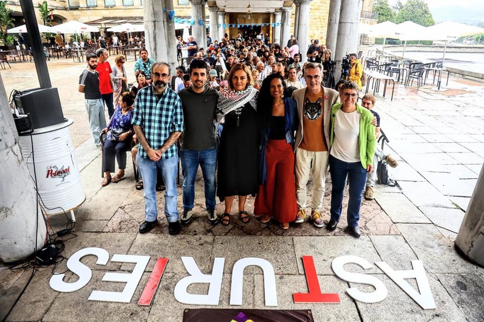 Somos Asturies reivindica en Gijón una izquierda de "kilómetro cero" centrada en los problemas del territorio.