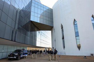 Archivo - El Tribunal Supremo Federal en Brasilia