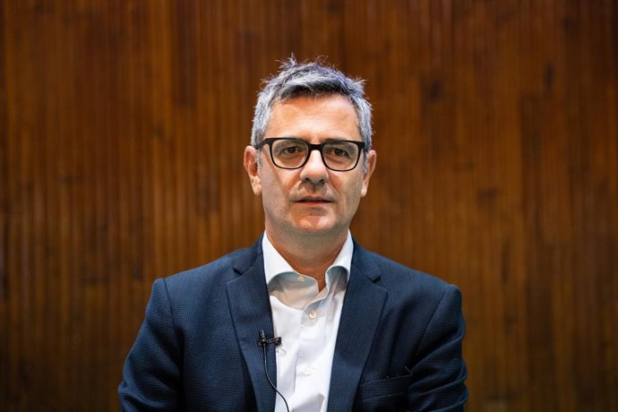 El ministro de la Presidencia, Justicia y Relaciones con las Cortes, Félix Bolaños, clausura la XXVI Escuela Internacional de Verano Manuel Fernández López 'Lito', a 4 de septiembre de 2026, en Oviedo, Asturias (España).  