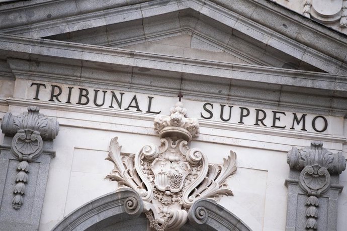 Archivo - Façana del Tribunal Suprem