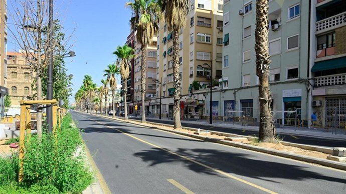 Reobertura al trànsit de l'avinguda Giorgeta