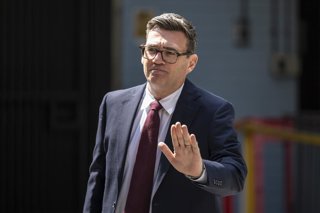 Archivo - July 17, 2026, London, London, UK: LONDON, UK. Andy Burnham, MP for Makerfield, arrives at Congress House, headquarters of the Trades Union Congress (TUC), to attend a special conference where he will be confirmed as Leader of the Labour Party. 