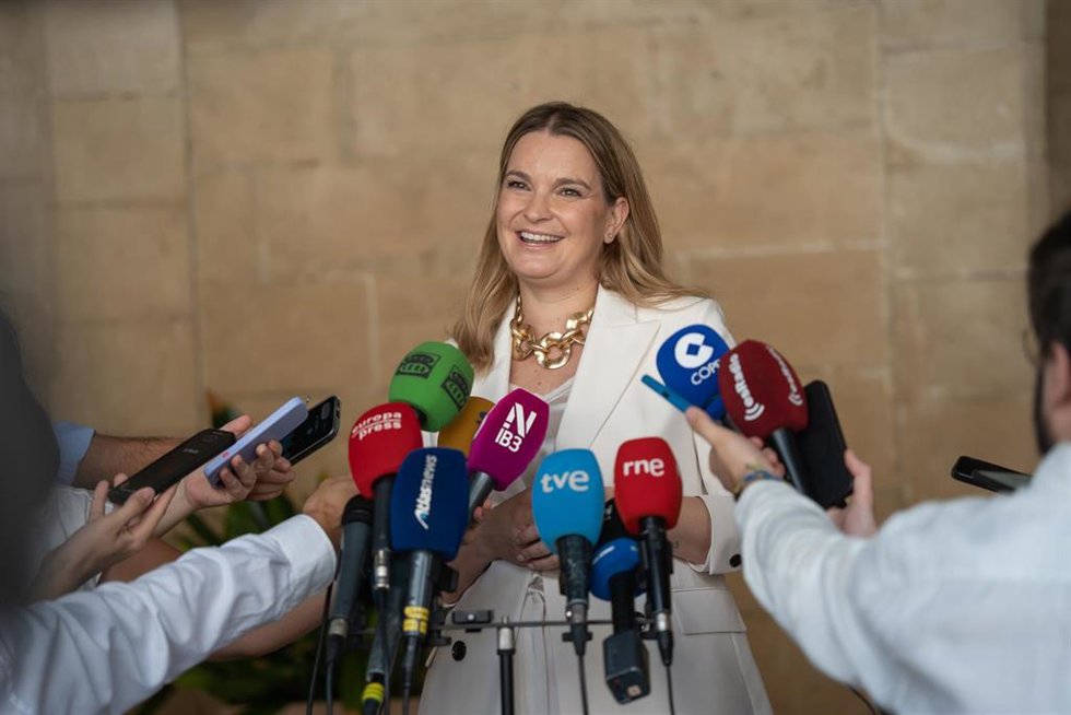 Archivo - La presidenta de Baleares, Marga Prohens. 