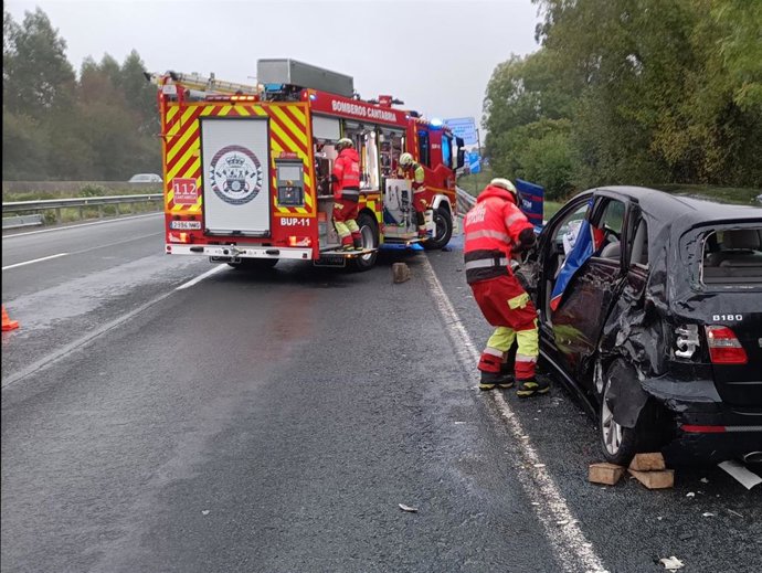 Imagen del accidente.