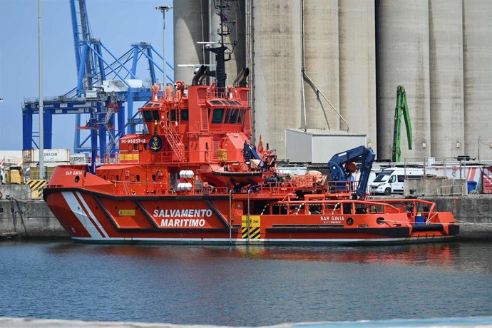 Archivo - Un barco de salvamento marítimo, a 9 de julio de 2026, en Santurce, Vizcaya, País Vasco (España). El encuentro de la ministra con la asociación Salvamento Marítimo Humanitario tiene lugar a bordo del barco de rescate Aita Mari y tiene el objetiv