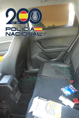 La Policía Nacional detiene al presunto autor del robo en el interior de un vehículo en Logroño