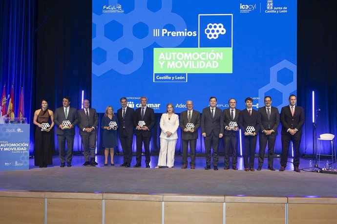 Archivo - Entrega de los III Premios de Automoción y Movilidad de FaCyL.