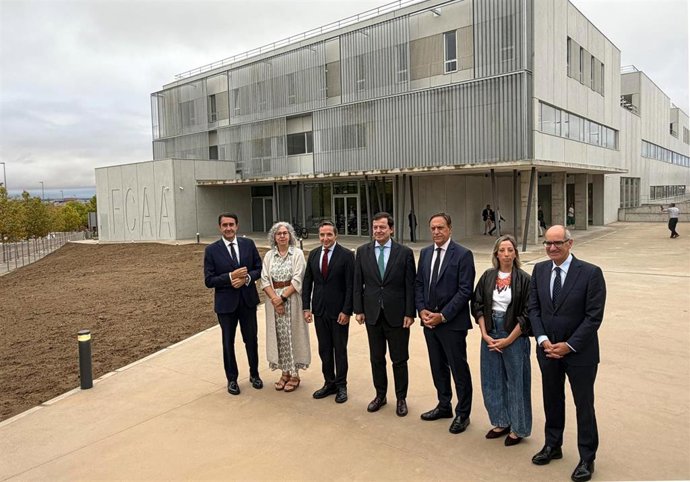 Acto de inauguración de la Facultad de CC Ambientales y Agrarias de Salamanca.